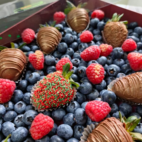 🍇🍫 Capricho Frutal con Fresas Chocolateadas